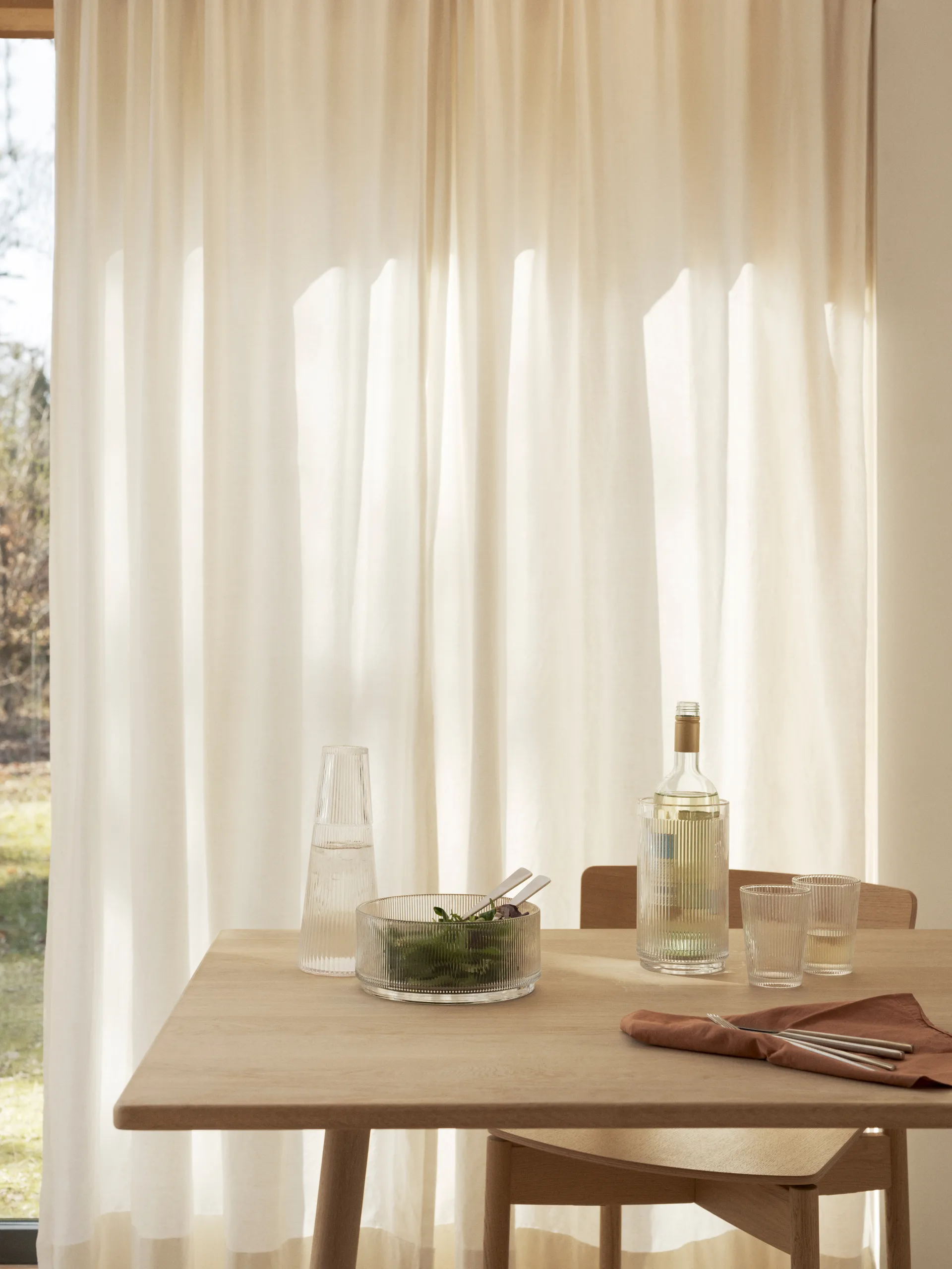 필라스트로 서빙 보울 Ø21 cm, Clear Stelton | 스텔톤