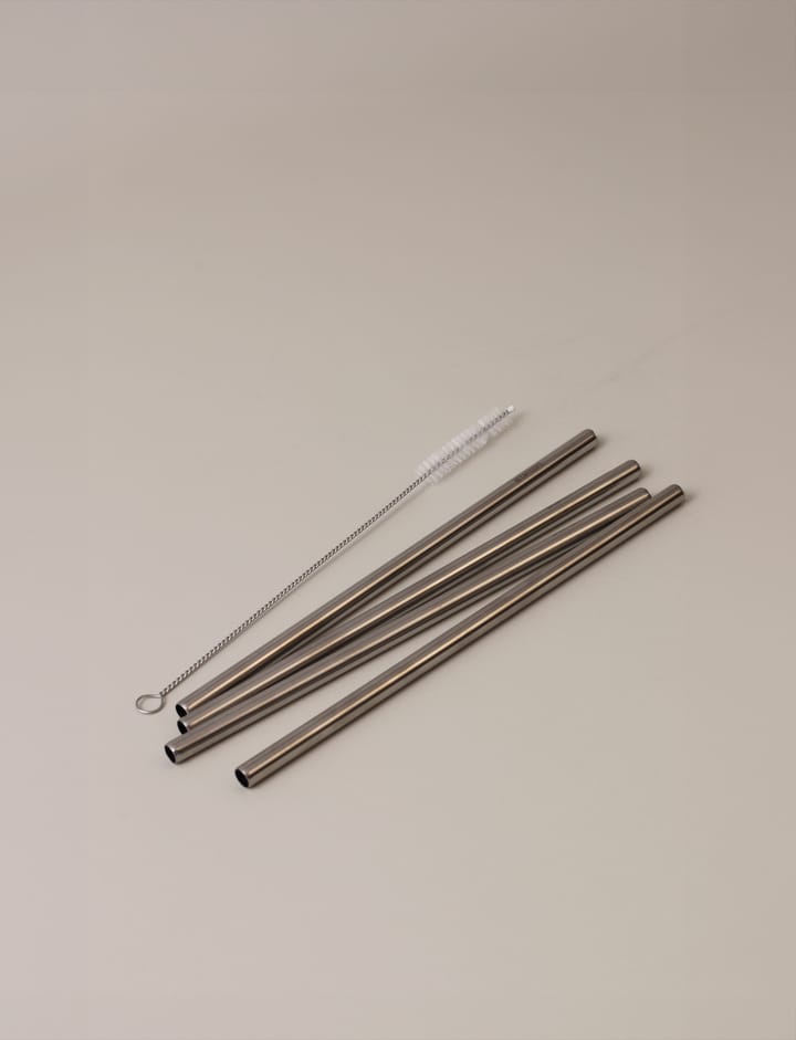 스텔톤 재사용 빨대 4개 세트, Steel Stelton | 스텔톤