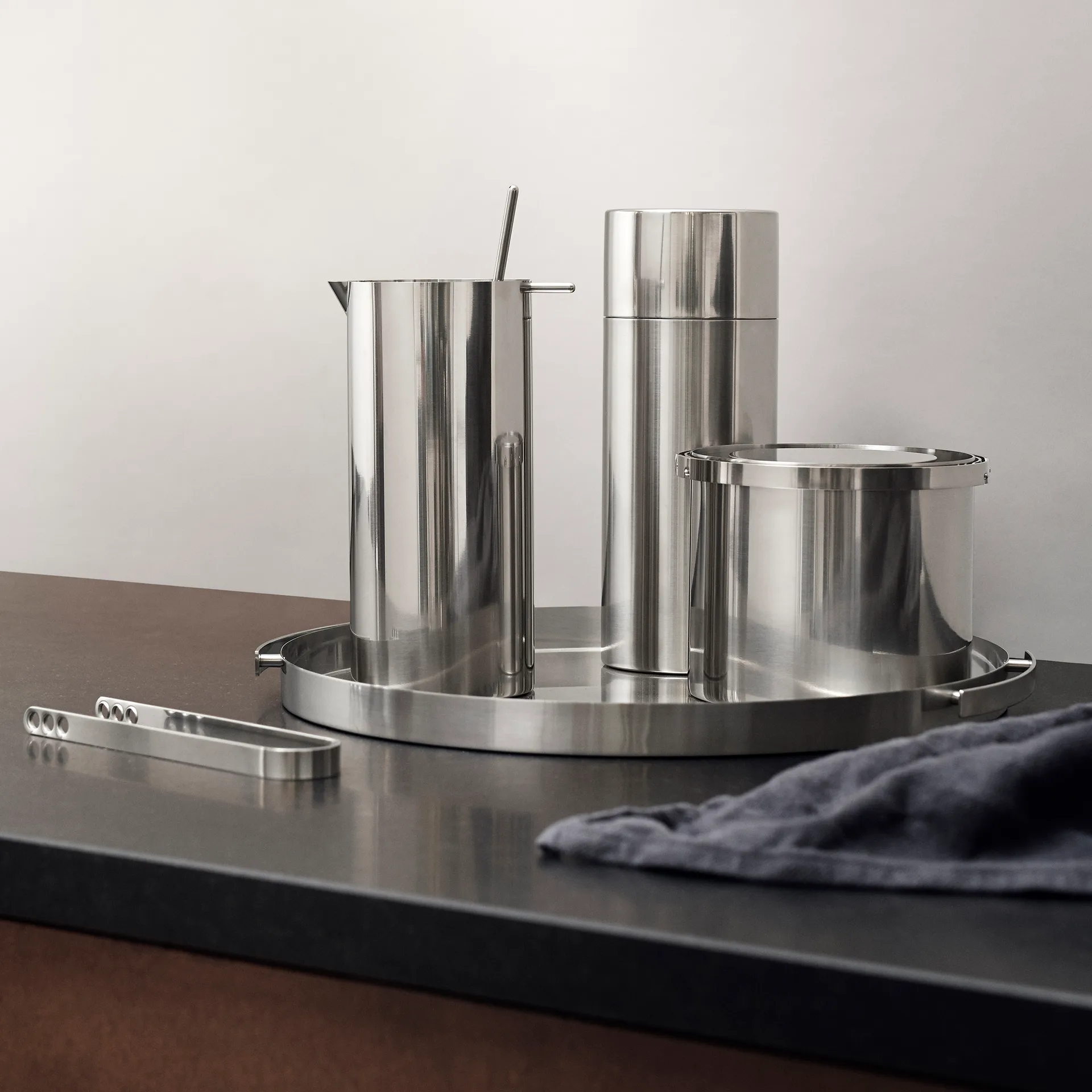 AJ 실린더 라인 아이스 버켓 1 l, Stainless steel Stelton | 스텔톤