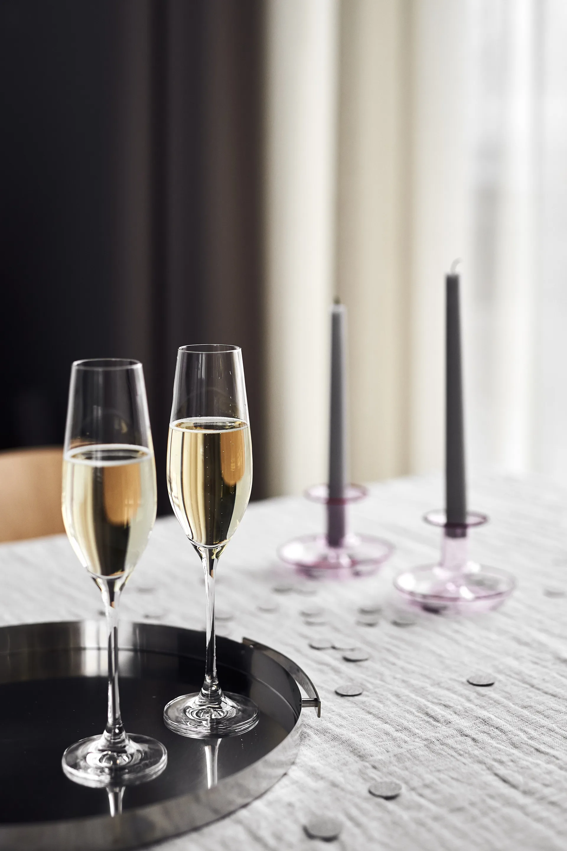 AJ 실린더 라인 서빙 트레이, stainless steel Stelton | 스텔톤