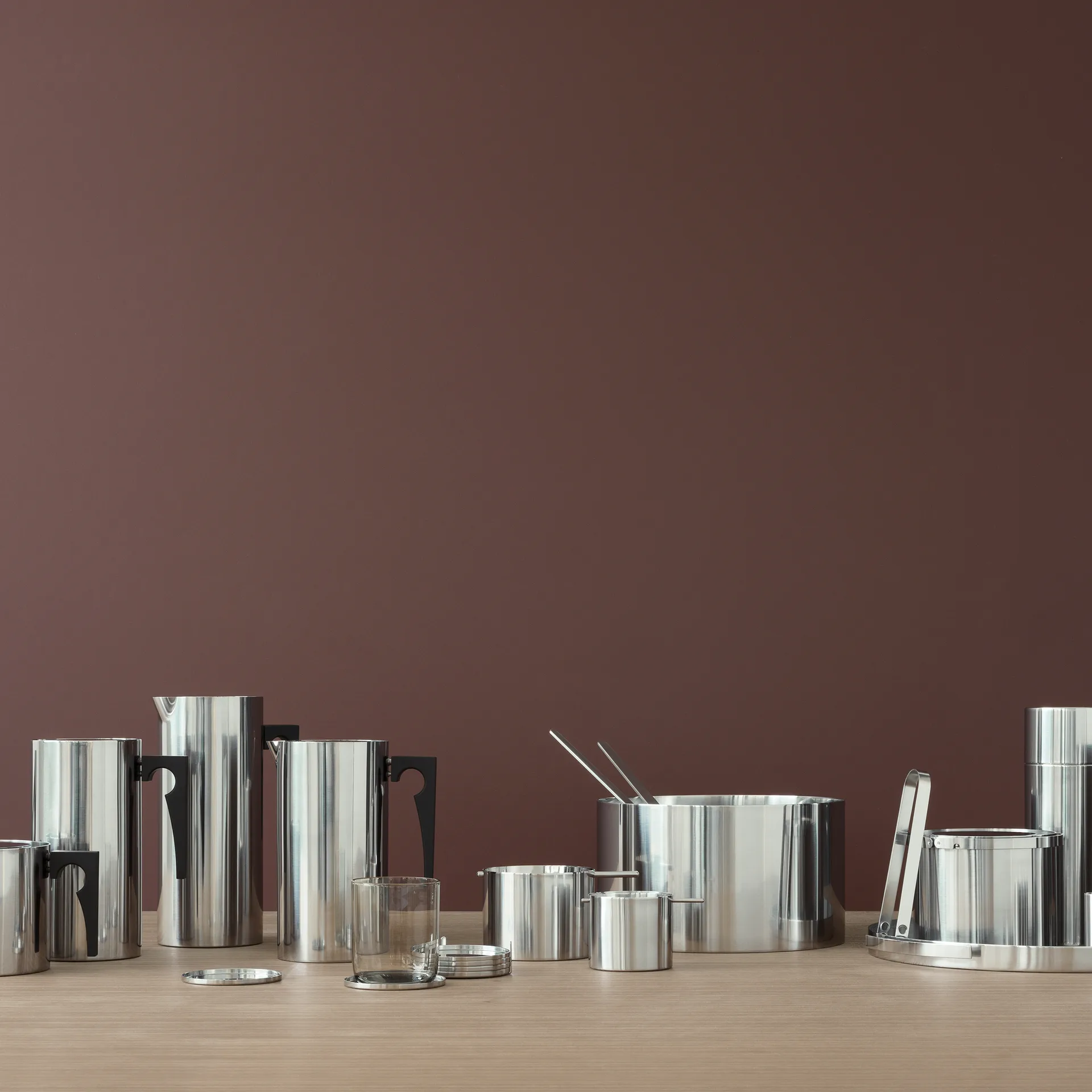 AJ 실린더 라인 애시 트레이 스몰, Stainless steel Stelton | 스텔톤