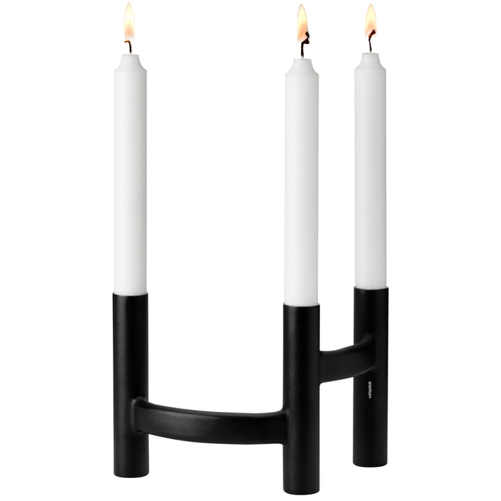 오라 삼발 캔들홀더, black Stelton | 스텔톤