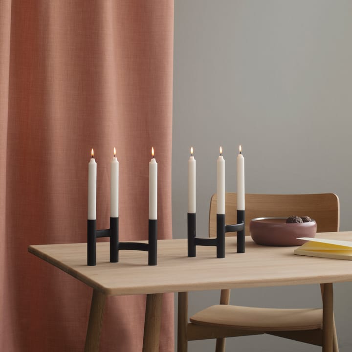 오라 삼발 캔들홀더, black Stelton | 스텔톤