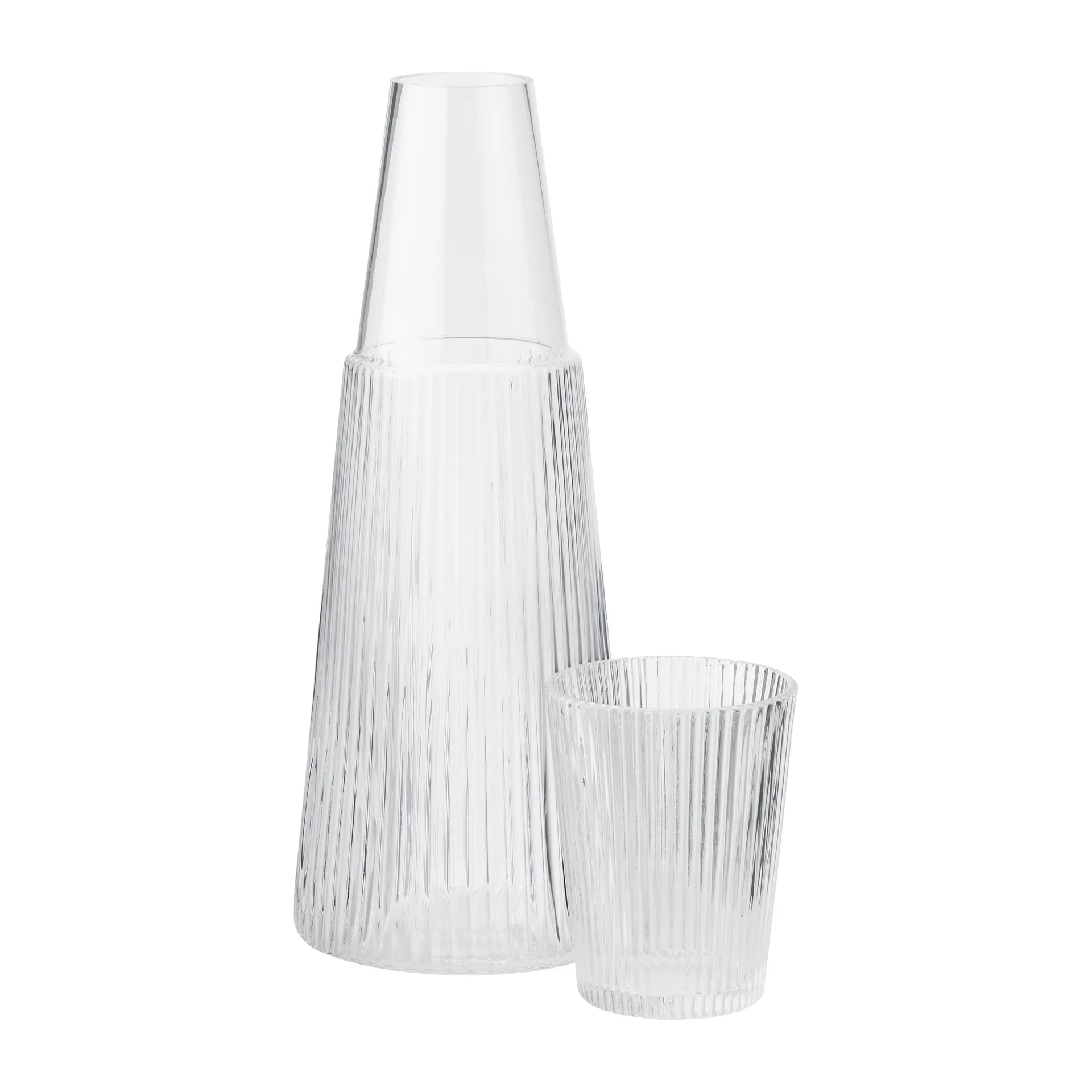 필라스트로 카라페 & 유리잔, Clear Stelton | 스텔톤