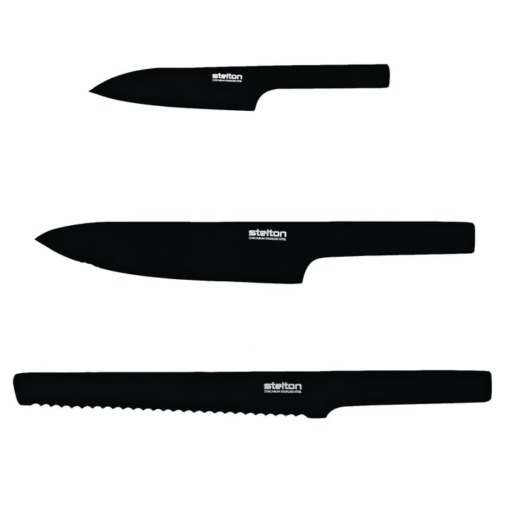 퓨어 블랙 나이프 - large chef's knife - Stelton | 스텔톤