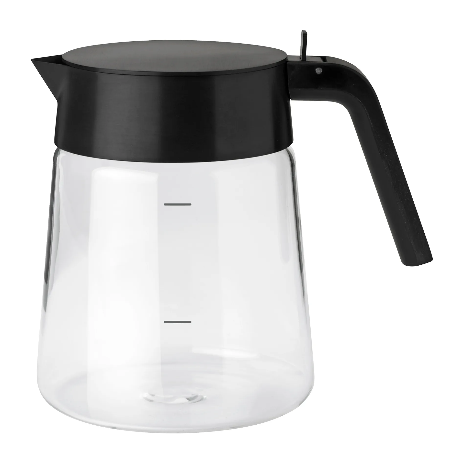 Nohr 글래스 저그 1.2 l, Black metallic Stelton | 스텔톤