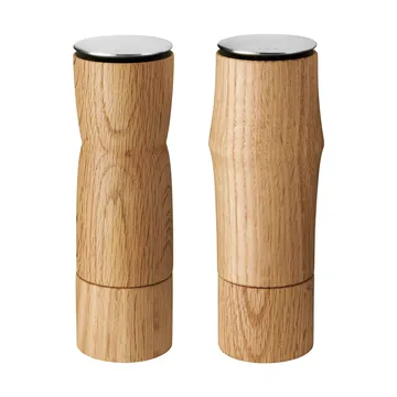 스톰 솔트- & 페퍼 밀 세트 - Oak - Stelton | 스텔톤