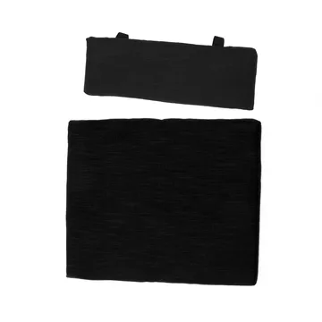 Muskö 시트 쿠션 & 목 베개 - Black - Stockamöllan