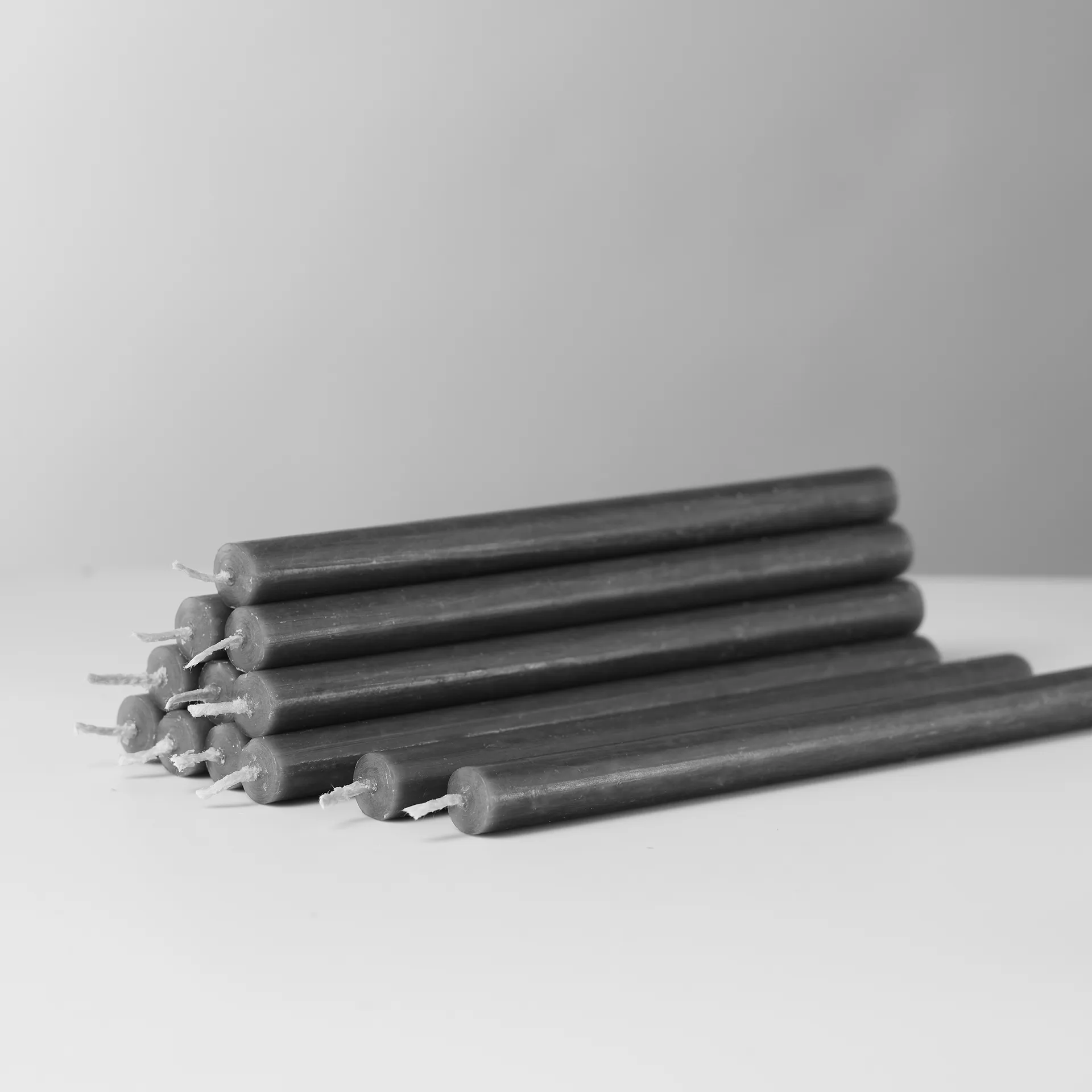 나겔 캔들 12개 세트, Anthracite Stoff | 스토프