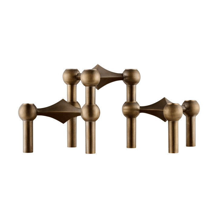 스토프 나겔 캔들홀더 3개 세트 - Bronzed brass - Stoff | 스토프