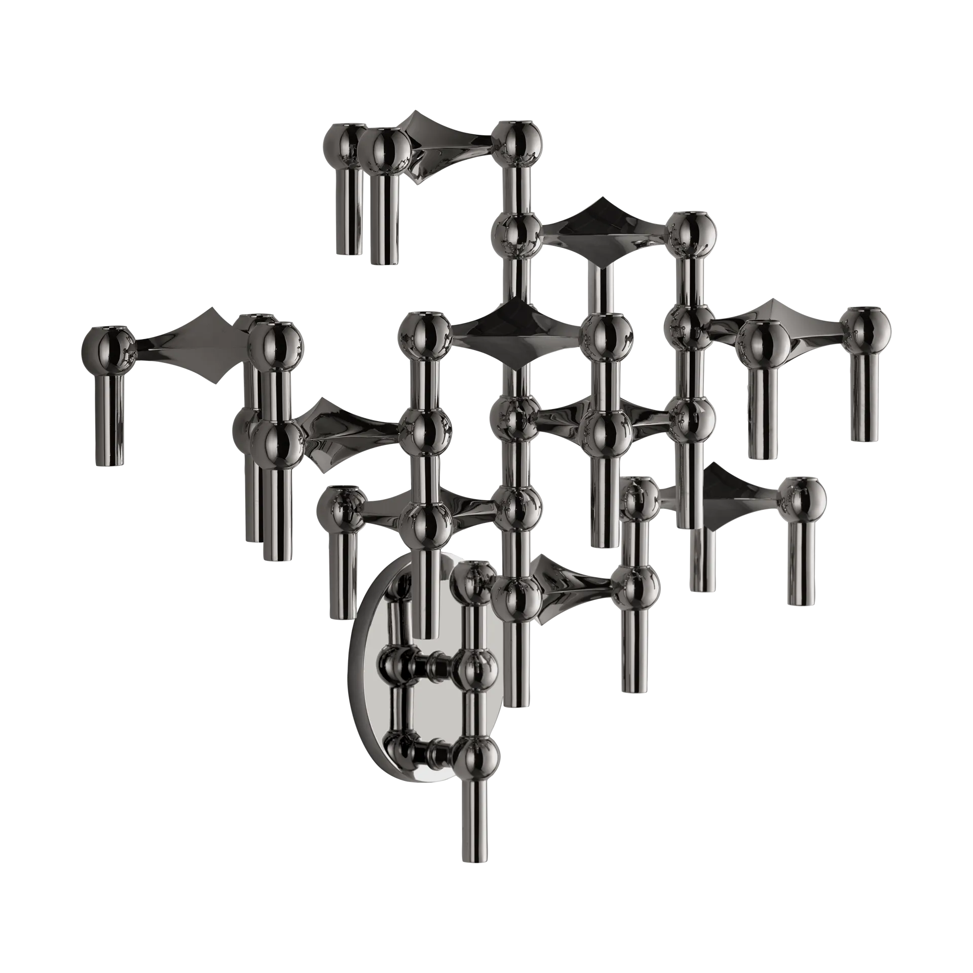 스토프 나겔 캔들 스틱 벽걸이형, Black chrome Stoff | 스토프