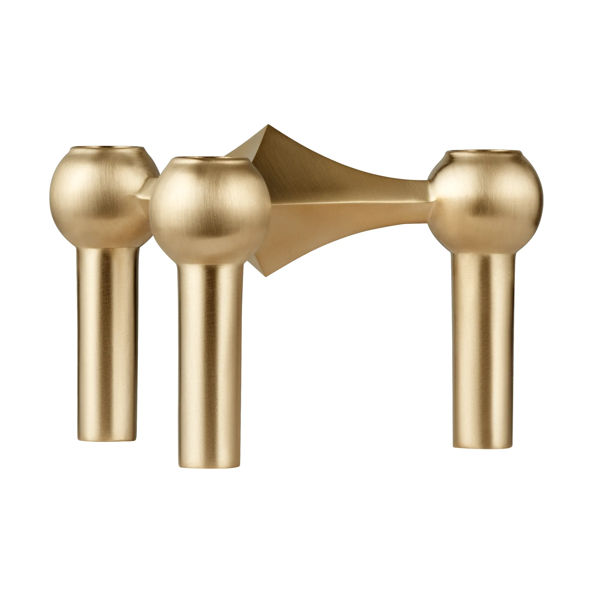 나겔 캔들 홀더, Brushed brass Stoff | 스토프