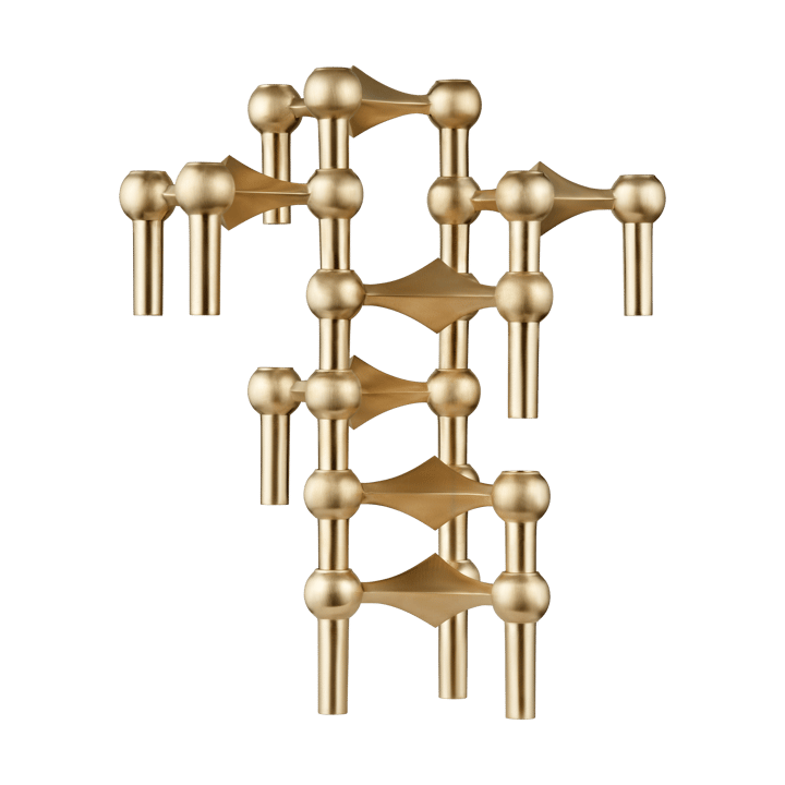 나겔 캔들 홀더, Brushed brass Stoff | 스토프