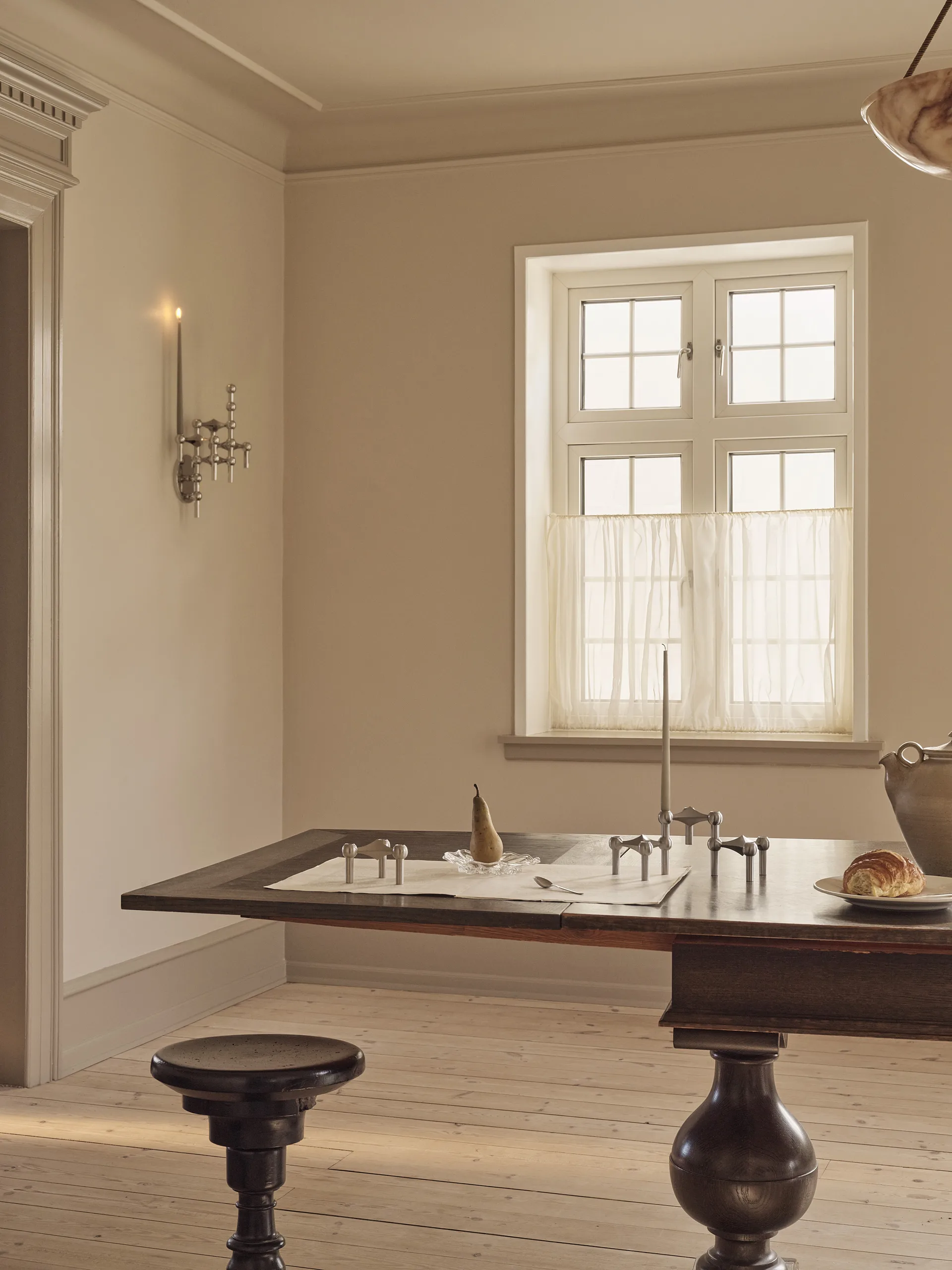 나겔 캔들 홀더, Brushed chrome Stoff | 스토프