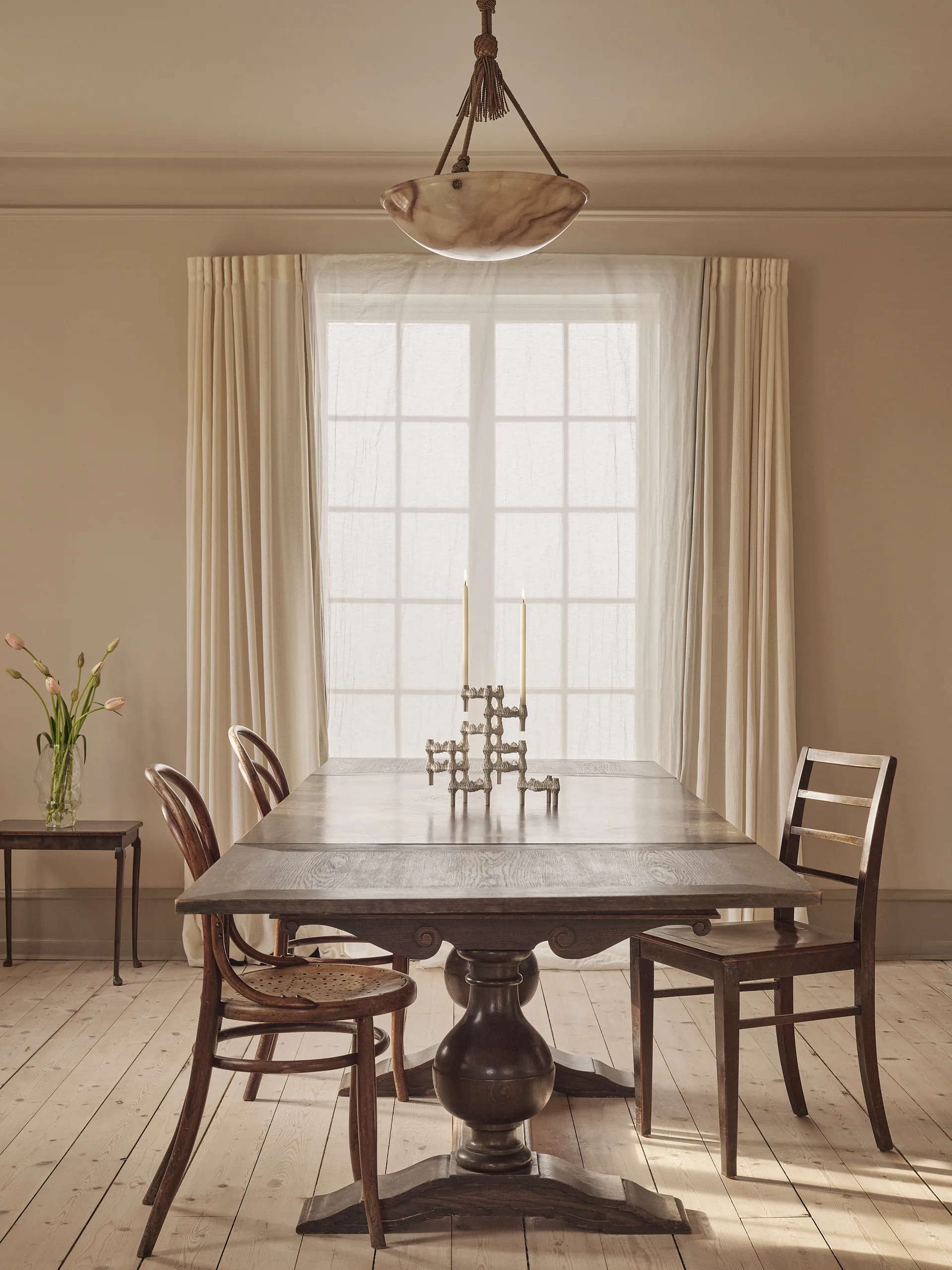 스토프 퀴스트 캔들 홀더, Brushed chrome Stoff | 스토프