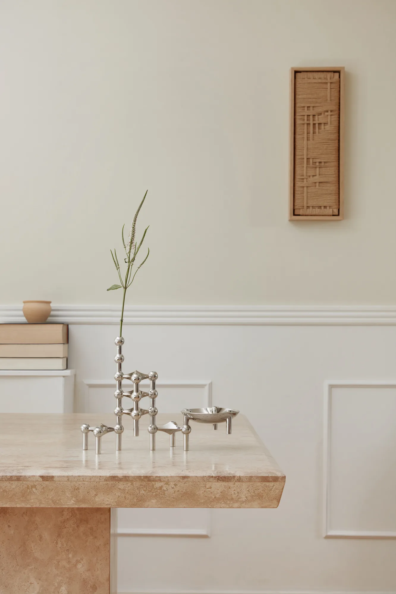 나겔 캔들 홀더, chrome Stoff | 스토프