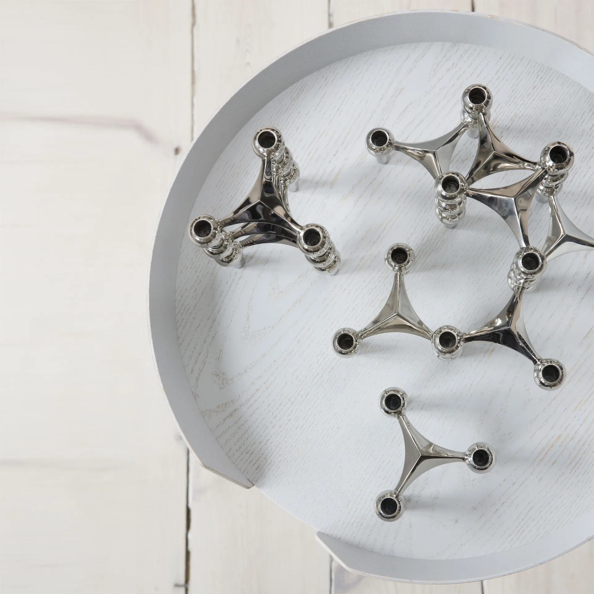 나겔 캔들 홀더, chrome Stoff | 스토프