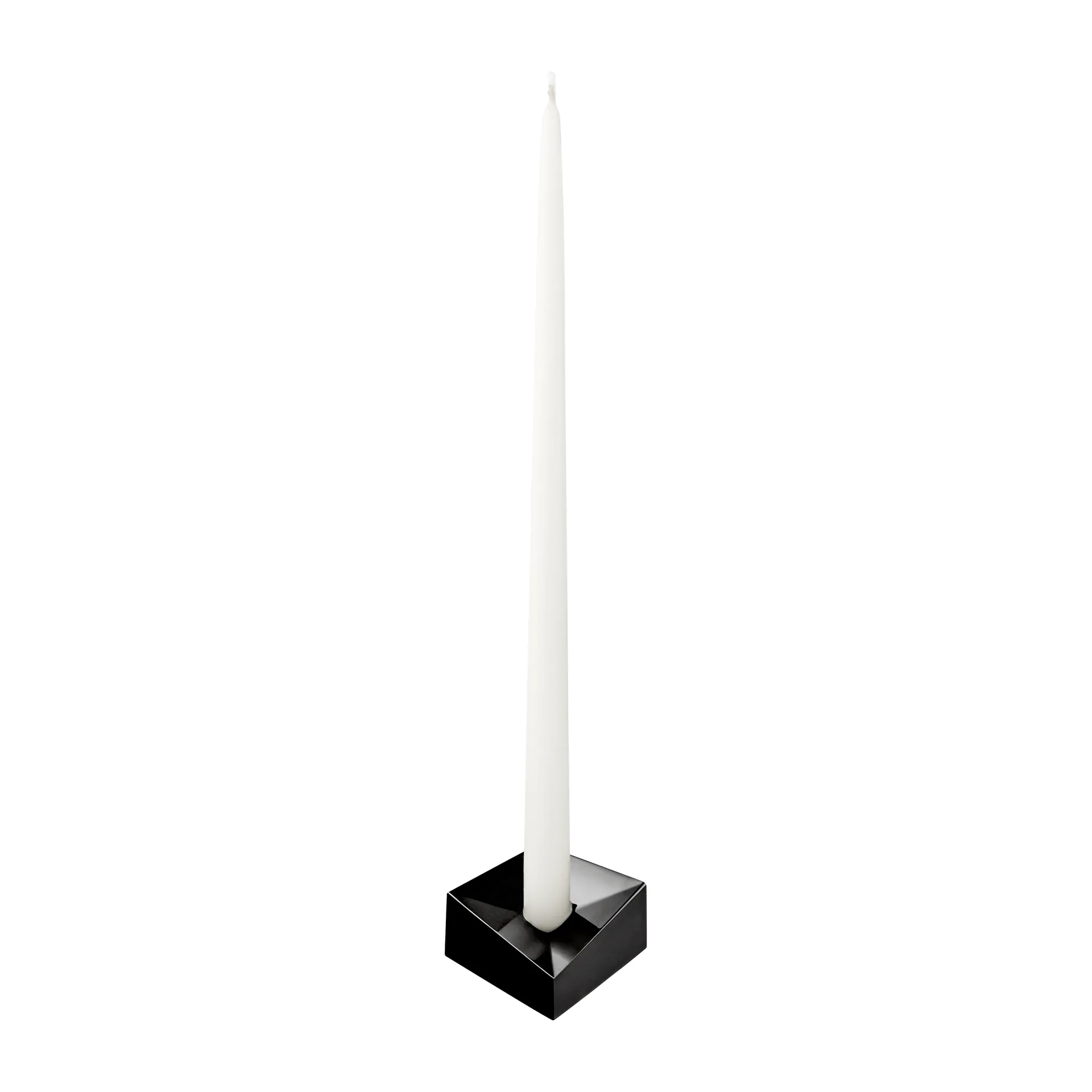 스토프 나겔 리플렉트 캔들 홀더 스몰 2.7 cm, Black chrome STOFF Nagel