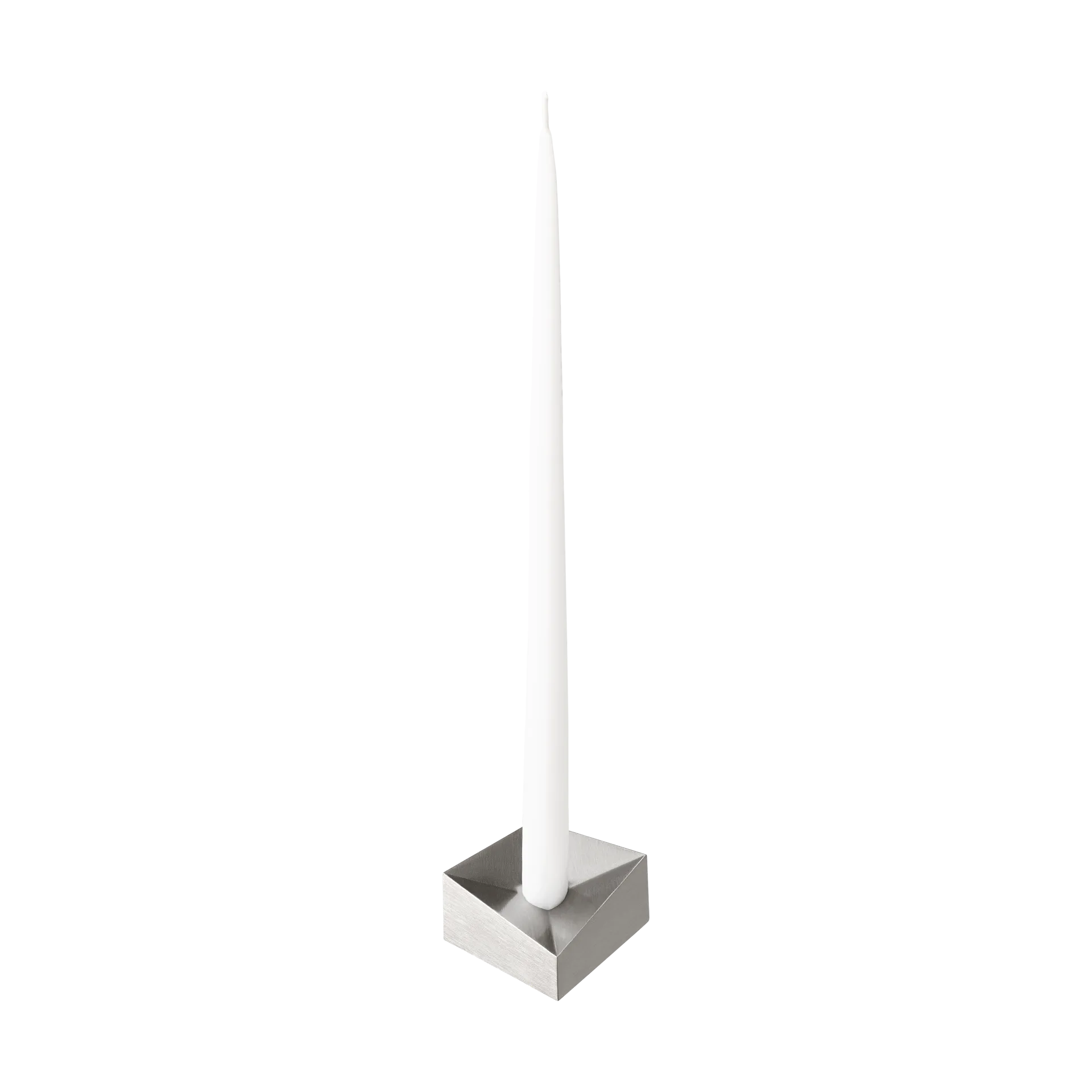 스토프 나겔 리플렉트 캔들 홀더 스몰 2.7 cm, Brushed chrome STOFF Nagel