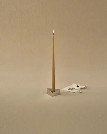 스토프 나겔 리플렉트 캔들 홀더 스몰 2.7 cm - Chrome - STOFF Nagel