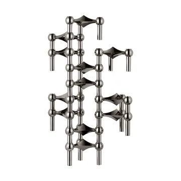 스토프 나겔 캔들 스틱 3개 세트 - Black chrome - STOFF Nagel