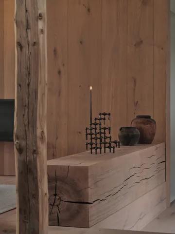 스토프 나겔 캔들 스틱 3개 세트 - Black chrome - STOFF Nagel