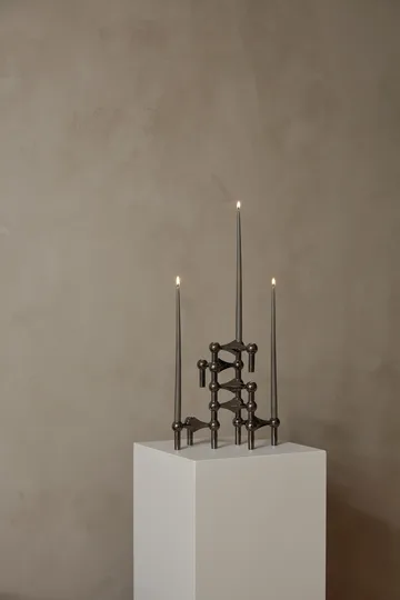 스토프 나겔 캔들 스틱 3개 세트 - Black chrome - STOFF Nagel