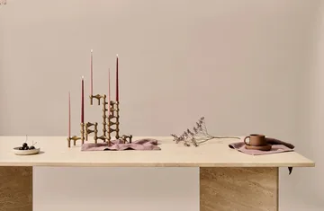 스토프 나겔 캔들 스틱 3개 세트 - Bronzed brass - STOFF Nagel