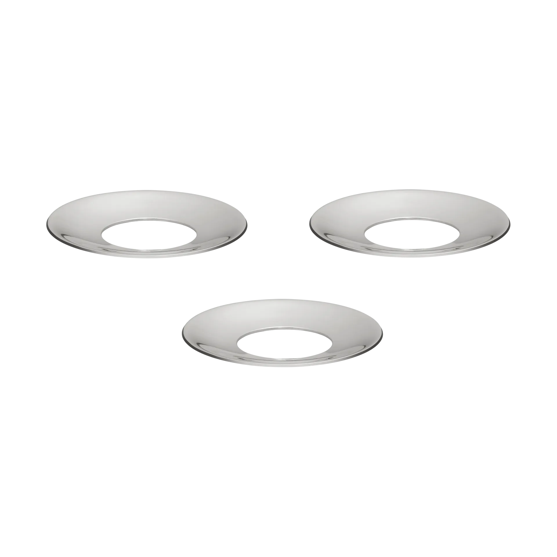 스토프 네일 라이트 커프 3개 세트, Chrome STOFF Nagel