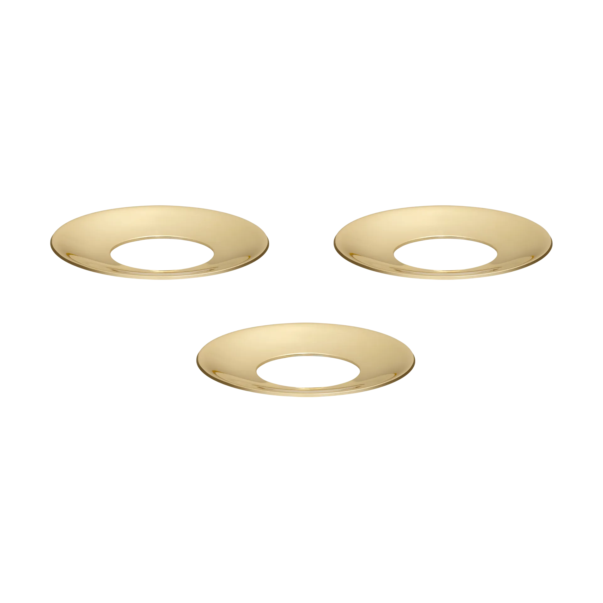 스토프 네일 라이트 커프 3개 세트, Solid brass STOFF Nagel