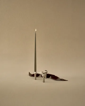 스토프 에스터 앤 에릭 테이퍼드 캔들 6개 세트 - Dusty green - STOFF Nagel