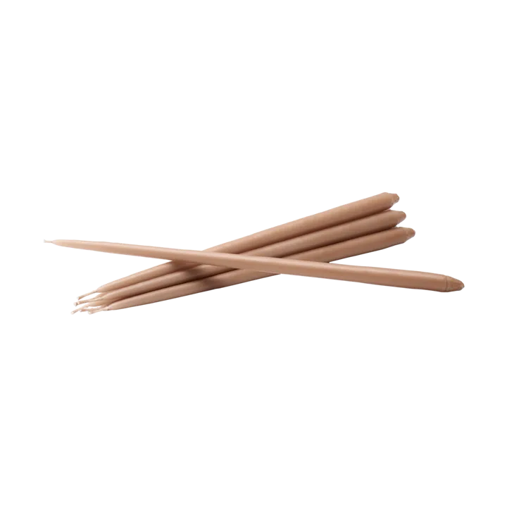 스토프 에스터 앤 에릭 테이퍼드 캔들 6개 세트 - dusty rose - STOFF Nagel