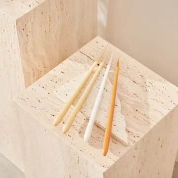 스토프 에스터 앤 에릭 테이퍼드 캔들 6개 세트 - Ginger - STOFF Nagel