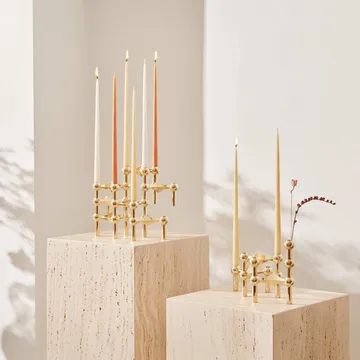 스토프 에스터 앤 에릭 테이퍼드 캔들 6개 세트 - Ginger - STOFF Nagel