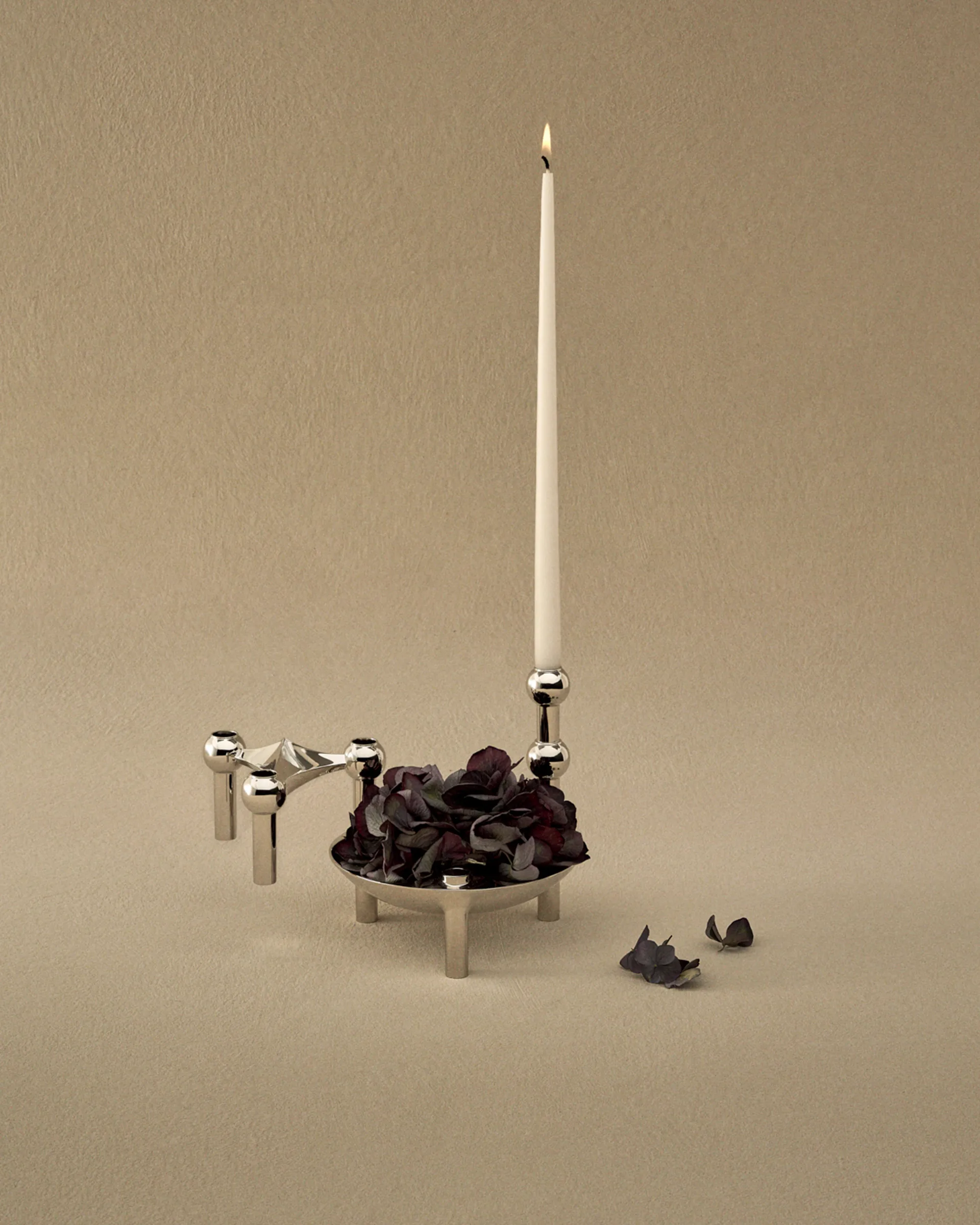 스토프 에스터 앤 에릭 테이퍼드 캔들 6개 세트, Off-white STOFF Nagel