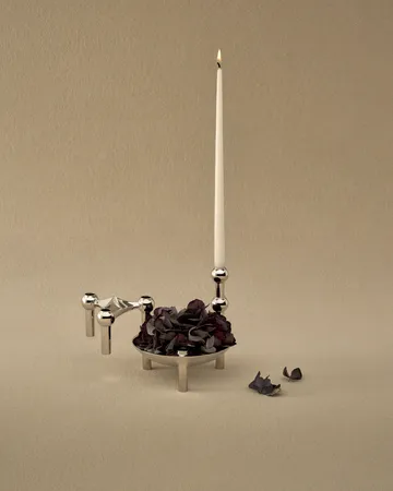 스토프 에스터 앤 에릭 테이퍼드 캔들 6개 세트 - Off-white - STOFF Nagel