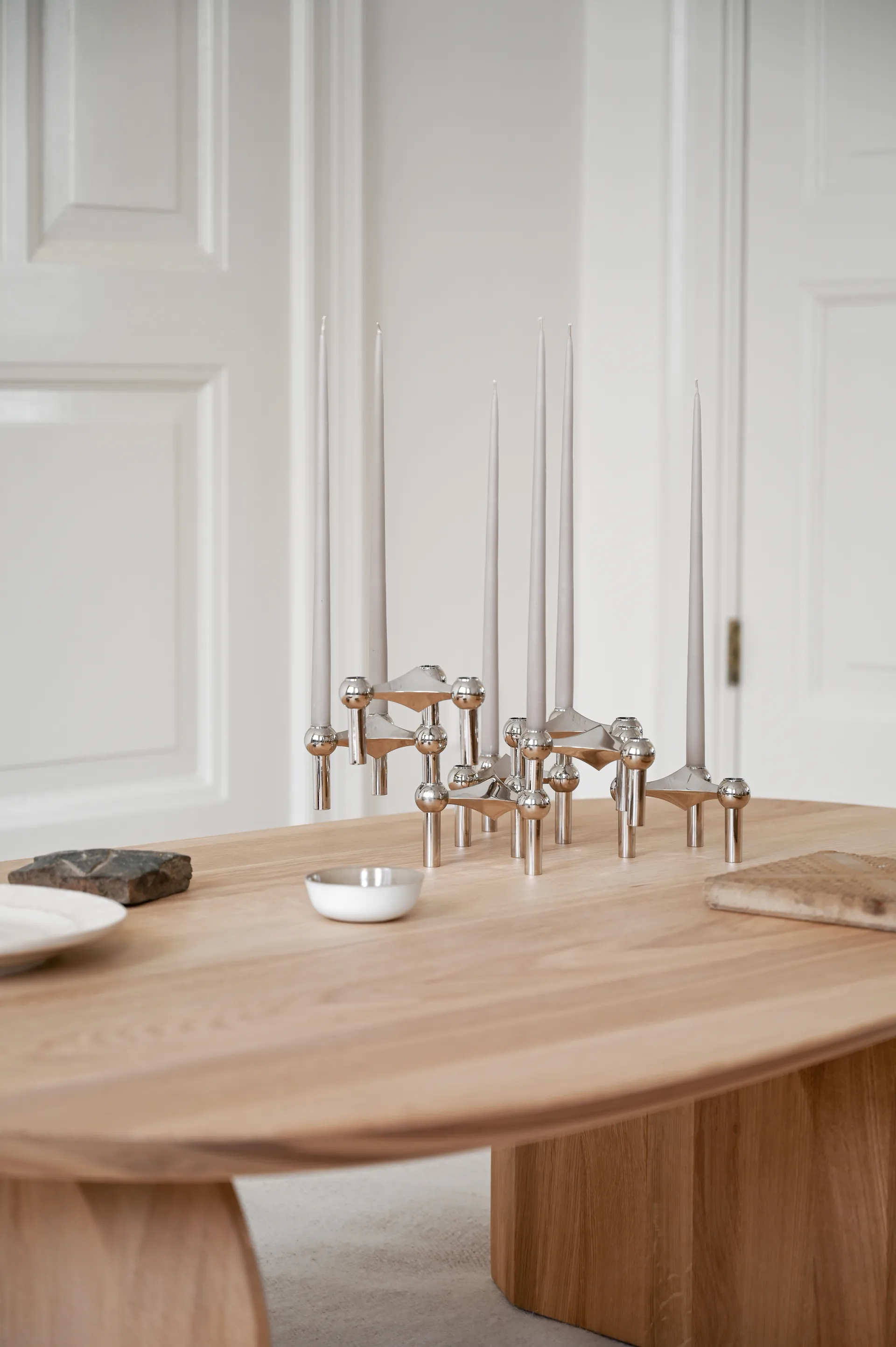 스토프 에스터 앤 에릭 테이퍼드 캔들 6개 세트, sand STOFF Nagel