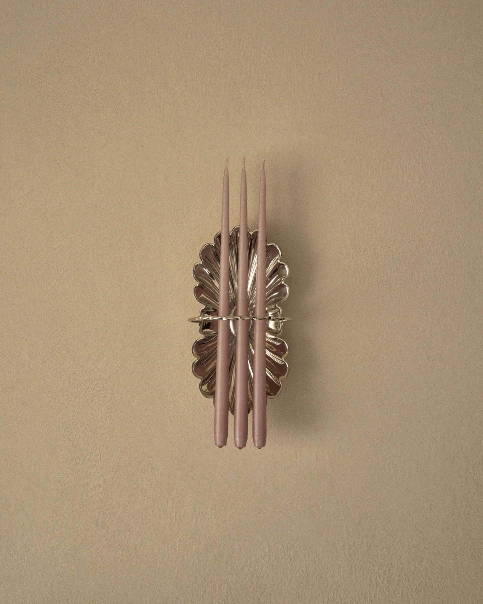 스토프 에스터 앤 에릭 테이퍼드 캔들 6개 세트, Soft rose STOFF Nagel