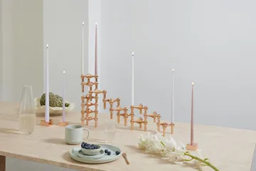스토프 에스터 앤 에릭 테이퍼드 캔들 6개 세트 - Soft rose - STOFF Nagel