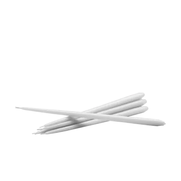 스토프 에스터 앤 에릭 테이퍼드 캔들 6개 세트 - White - STOFF Nagel