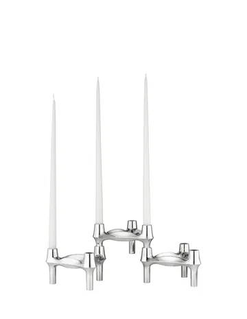 스토프 나겔 BMF 캔들홀더 3개 세트 - Chrome - STOFF Nagel