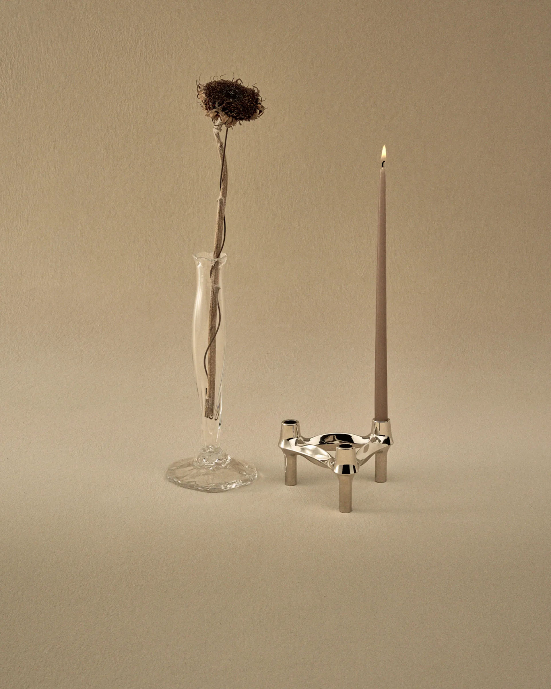 스토프 나겔 BMF 캔들홀더, Chrome STOFF Nagel