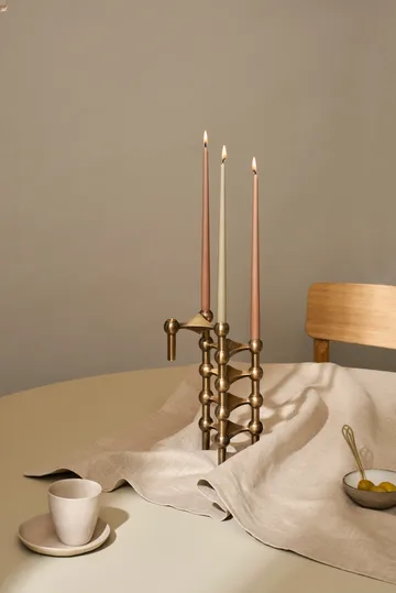 나겔 캔들 홀더 - Bronzed brass - STOFF Nagel