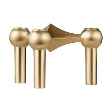 나겔 캔들 홀더 - Brushed brass - STOFF Nagel