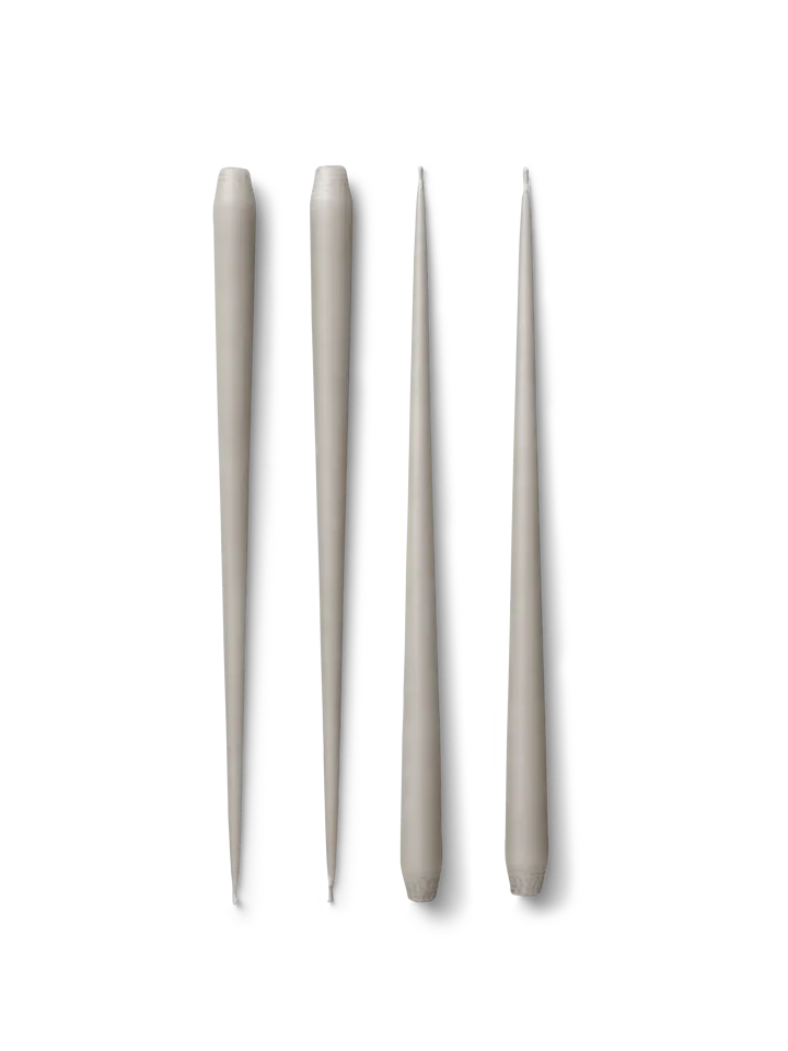 스토프 Ester & Erik 앤틱 캔들 라지 4개 세트 - Sand - STOFF Nagel