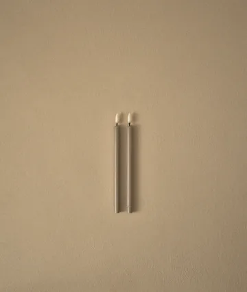 스토프 우유니 Lighing 양초형 LED 조명, 2개 세트 - Sand - STOFF Nagel