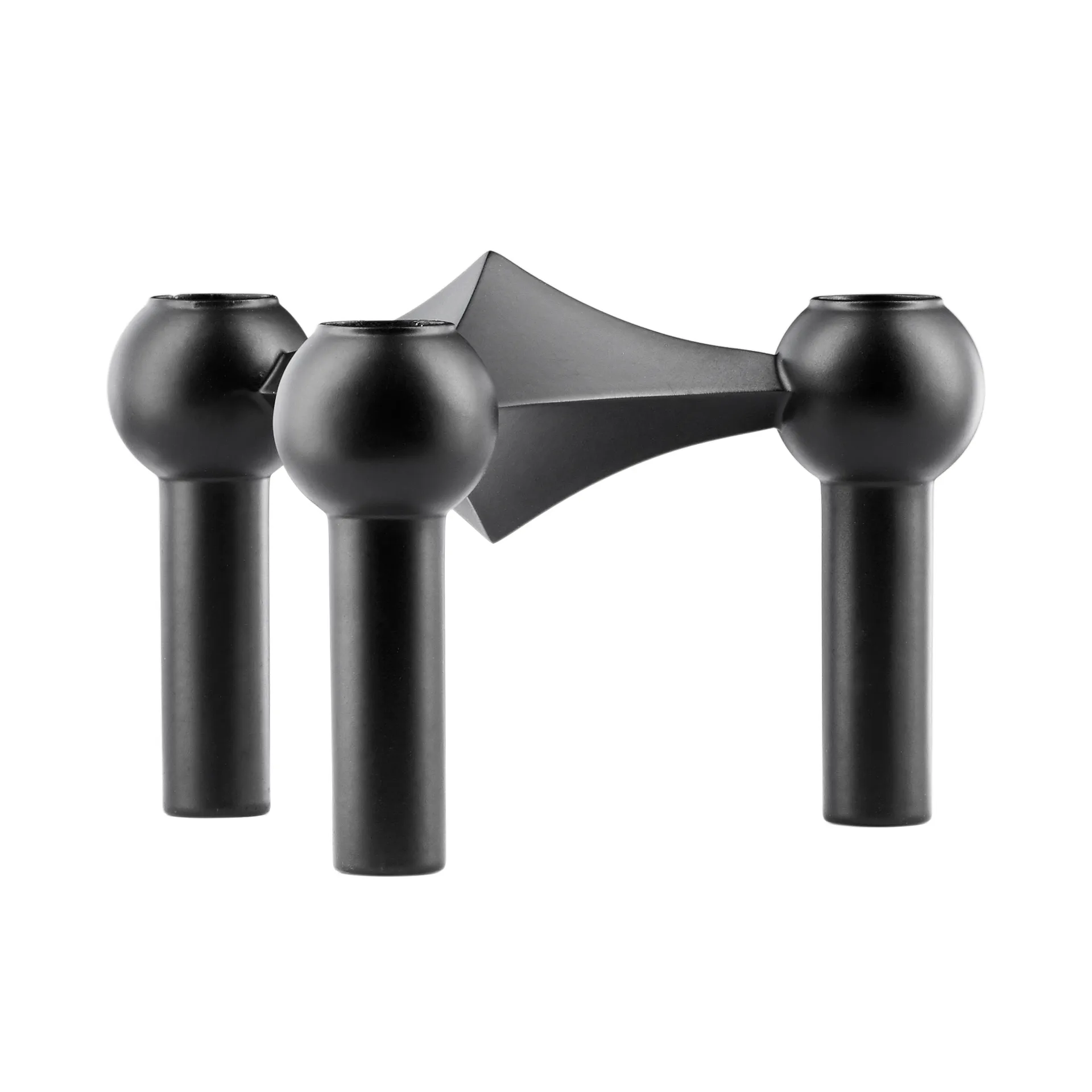 나겔 캔들 홀더, matte black STOFF Nagel