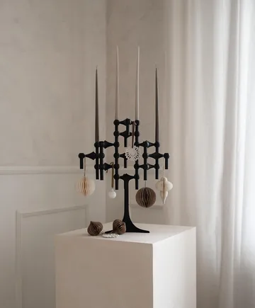 나겔 캔들 홀더 - matte black - STOFF Nagel