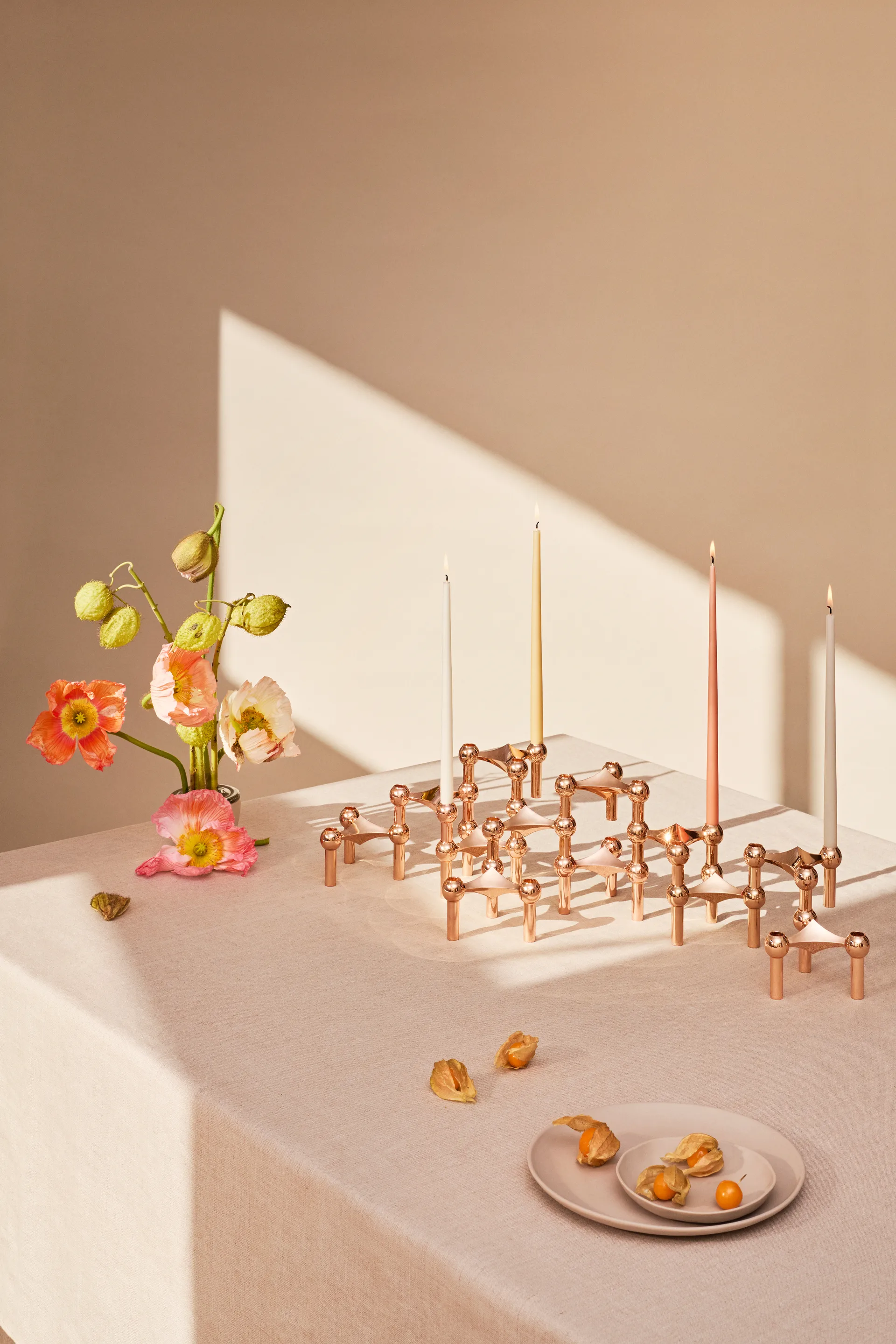 나겔 캔들 홀더, Rose gold STOFF Nagel