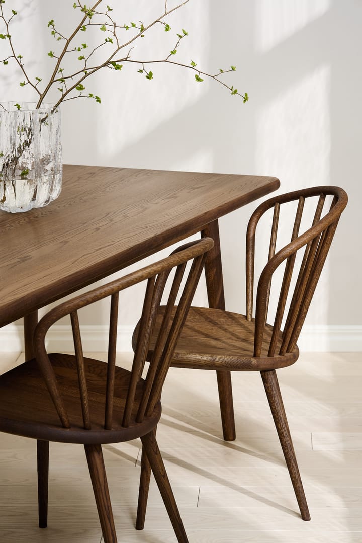 미스 홀리 테이블 스페셜 에디션 175x82 cm + 익스텐션 피스 1�개 50 cm, Oak Chocolat Oil Stolab | 스톨랩